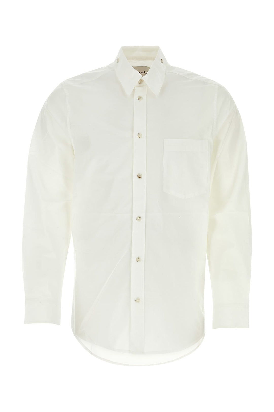 White poplin Kabel shirt