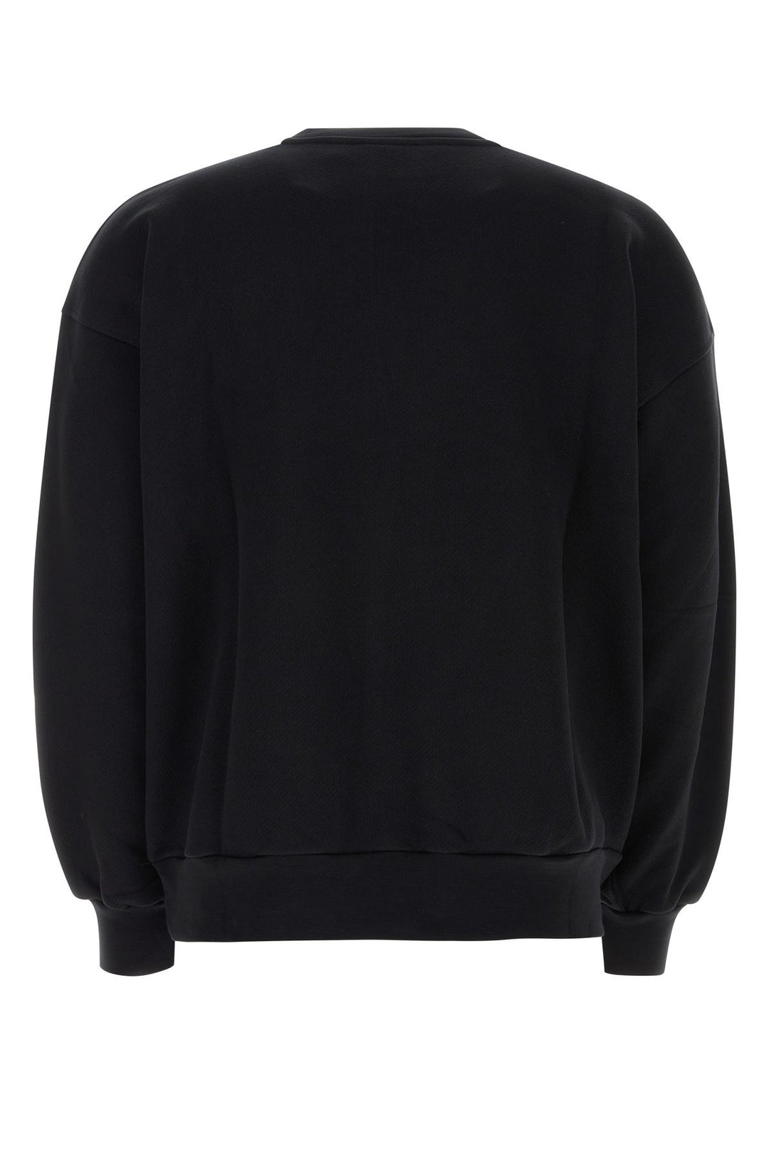 Black cotton sweatshirt