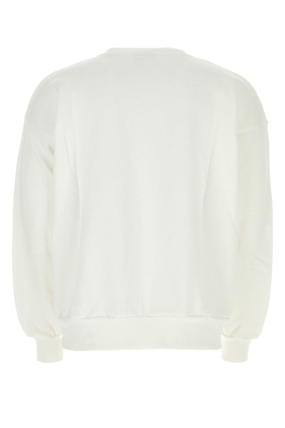 White cotton sweatshirt