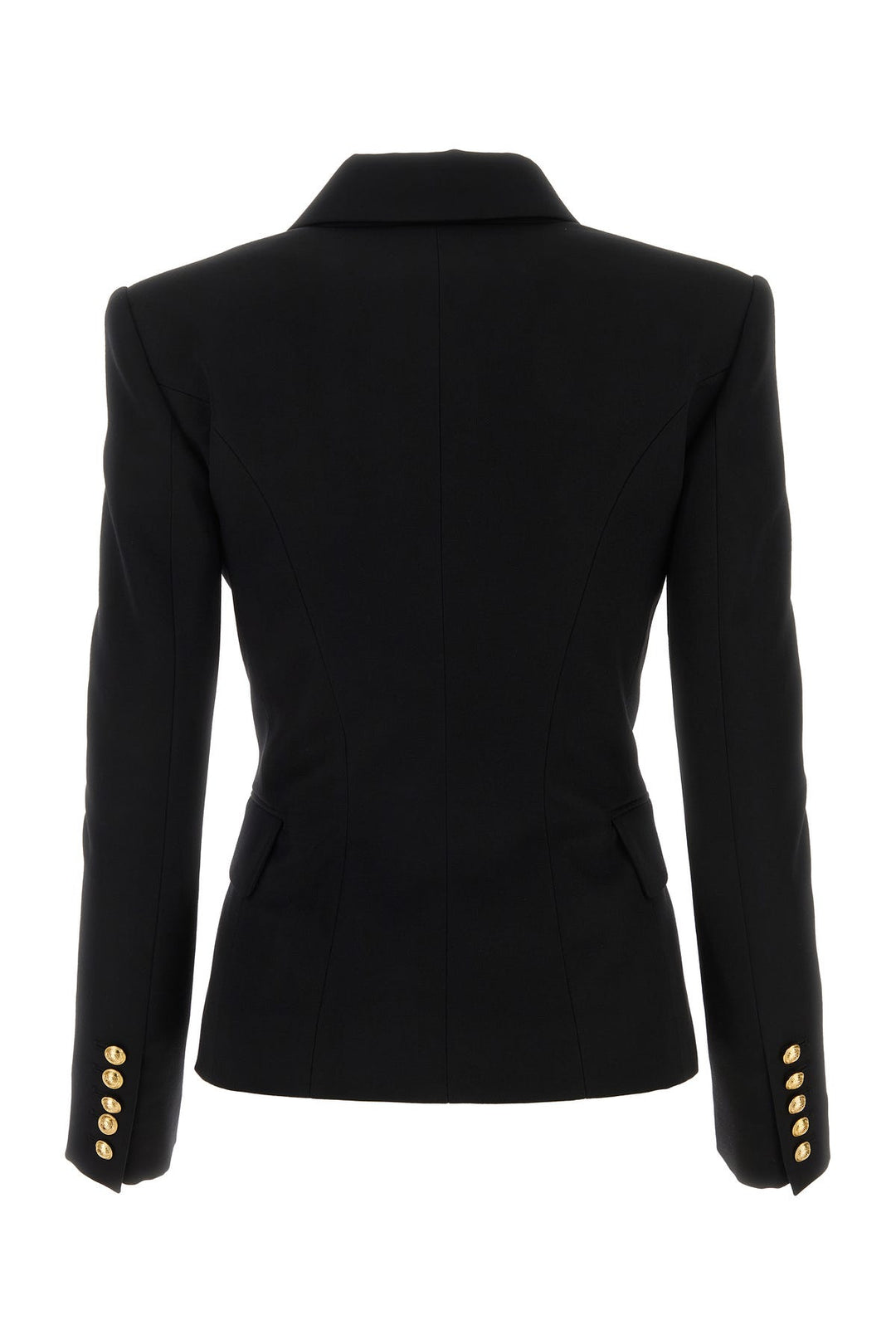 Black twill blazer