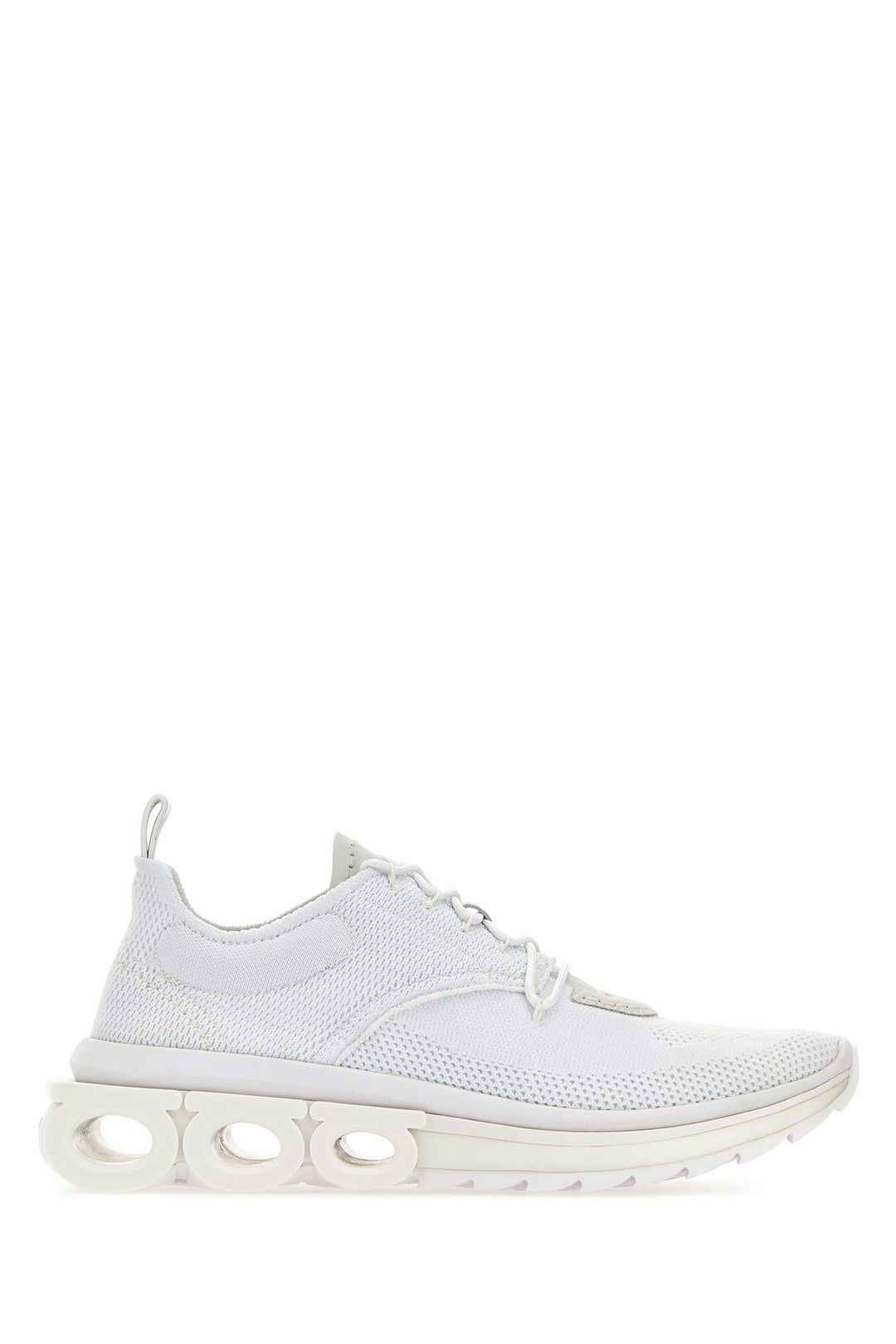 White tech knit Nima sneakers