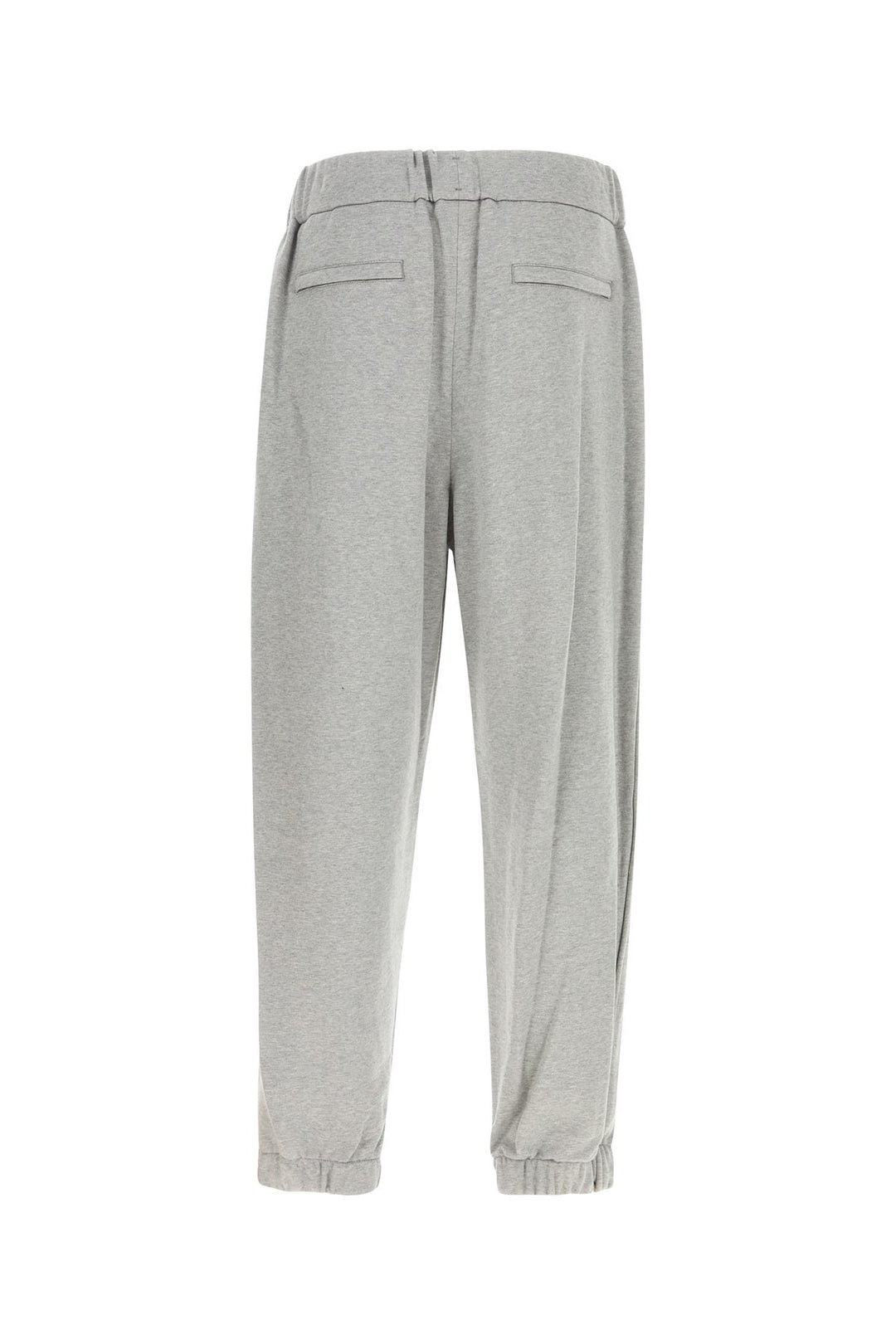 Grey cotton joggers