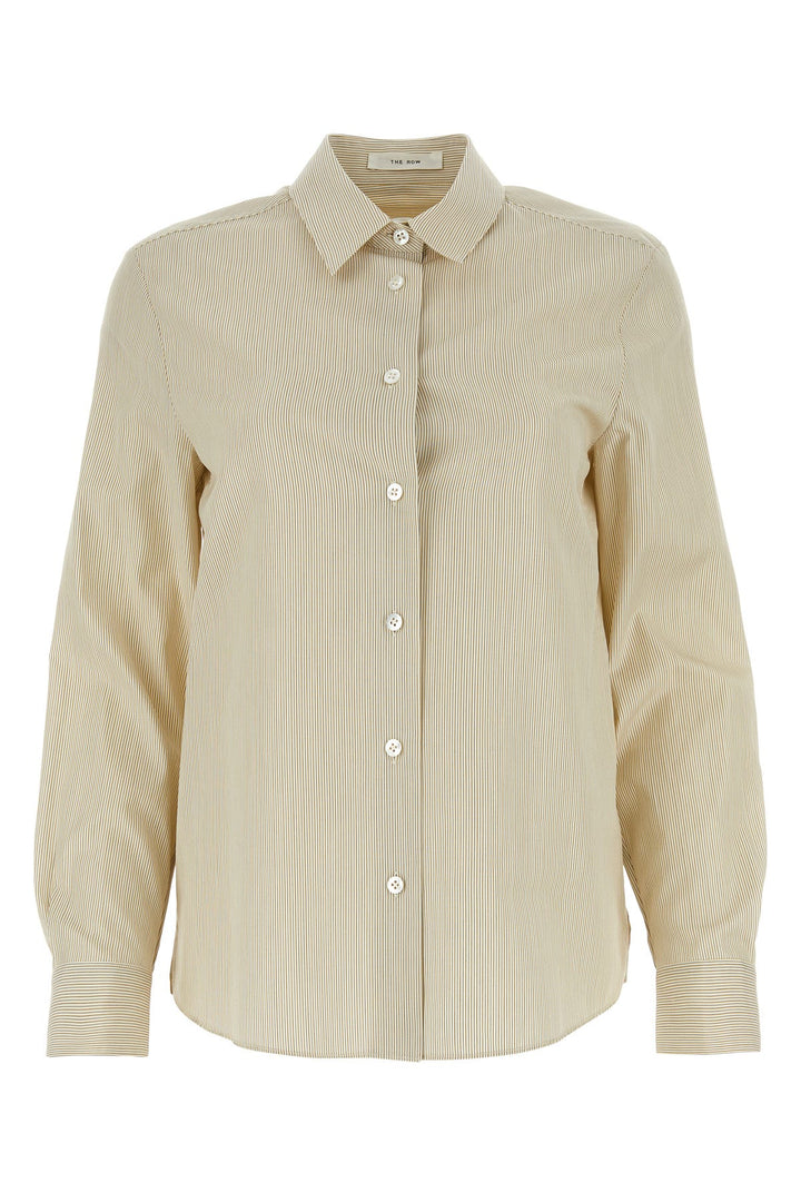 Printed poplin Side shirt