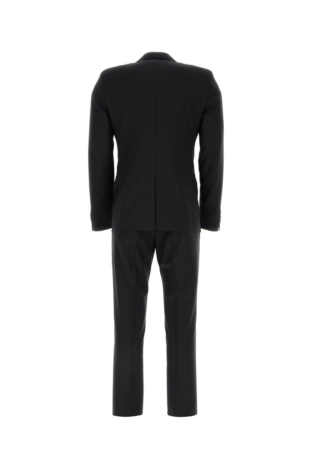 Midnight blue wool blend suit