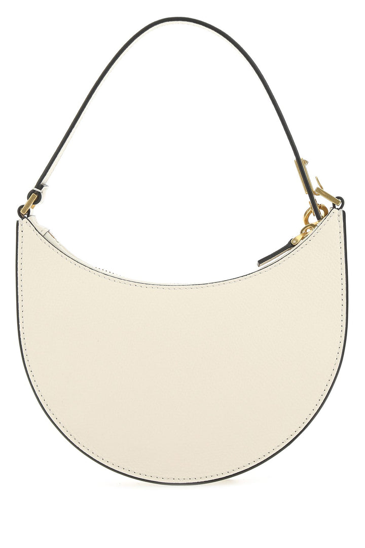 Ivory leather mini VLogo Signature handbag