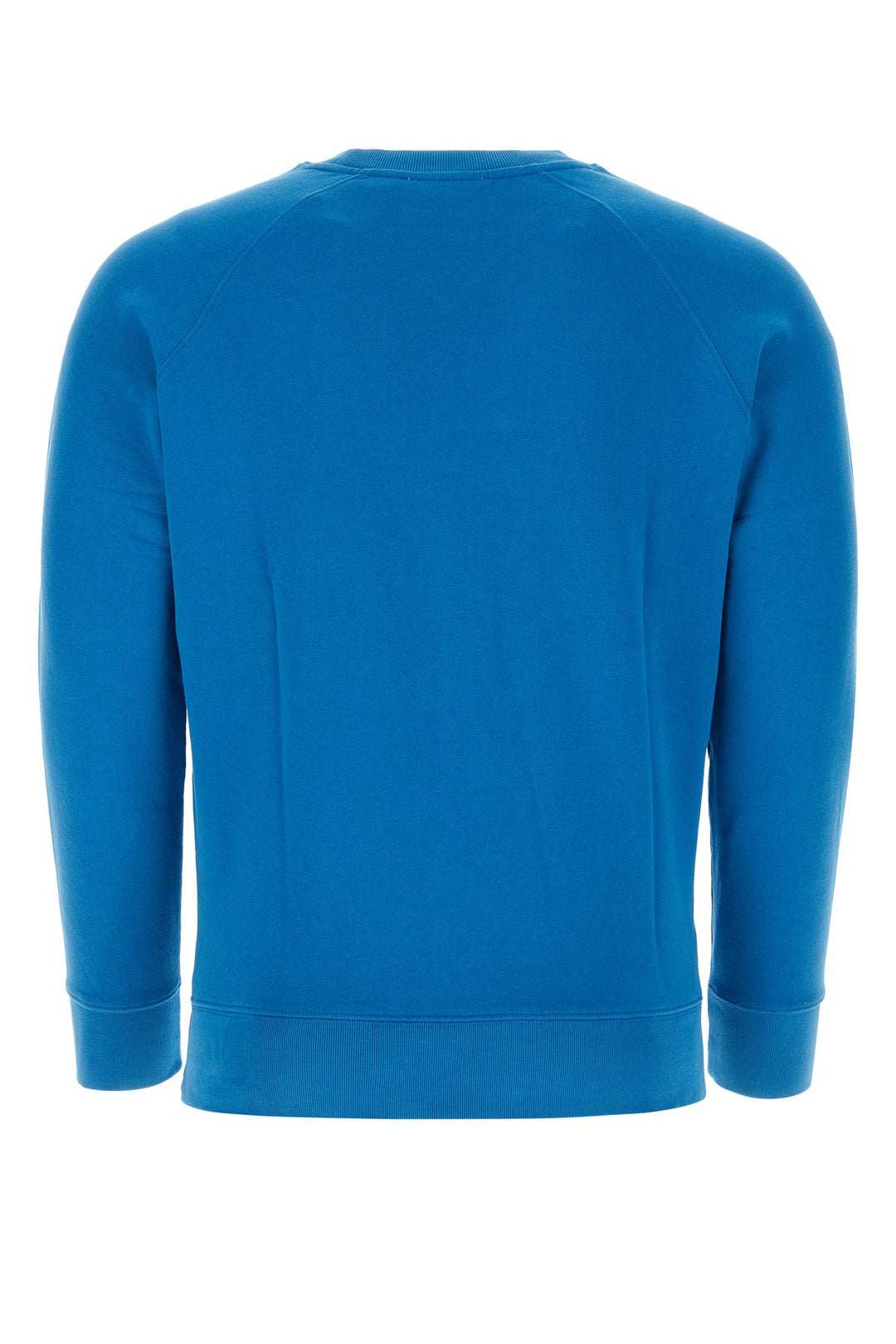 Cerulean blue cotton sweatshirt