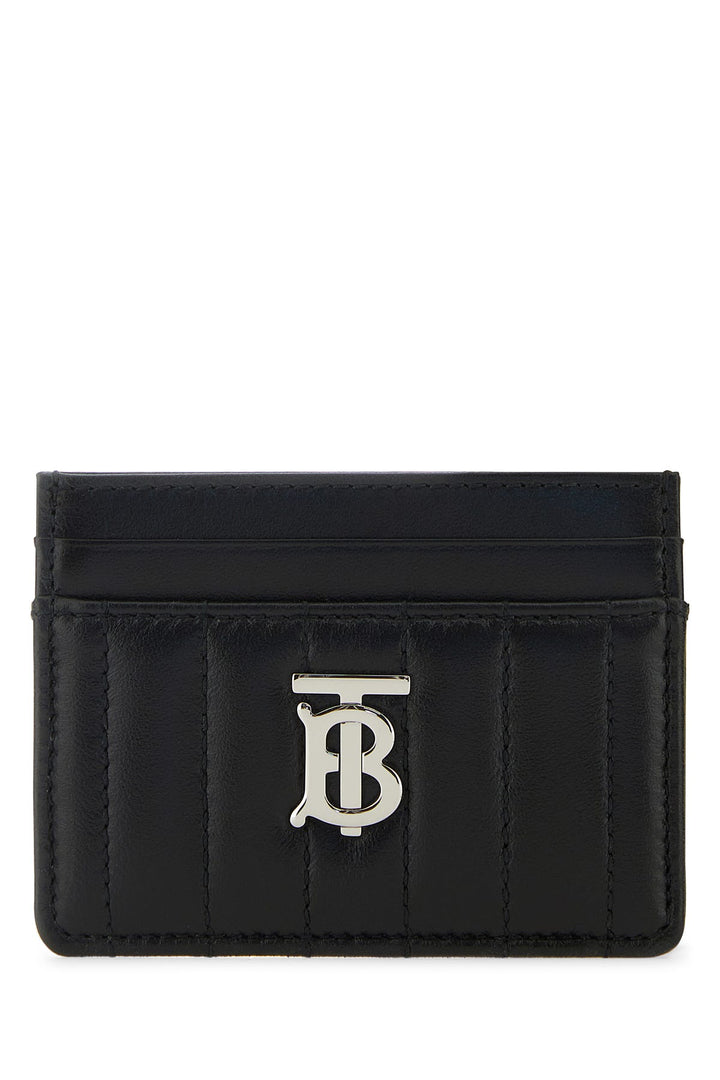 Black leather Lola card holder