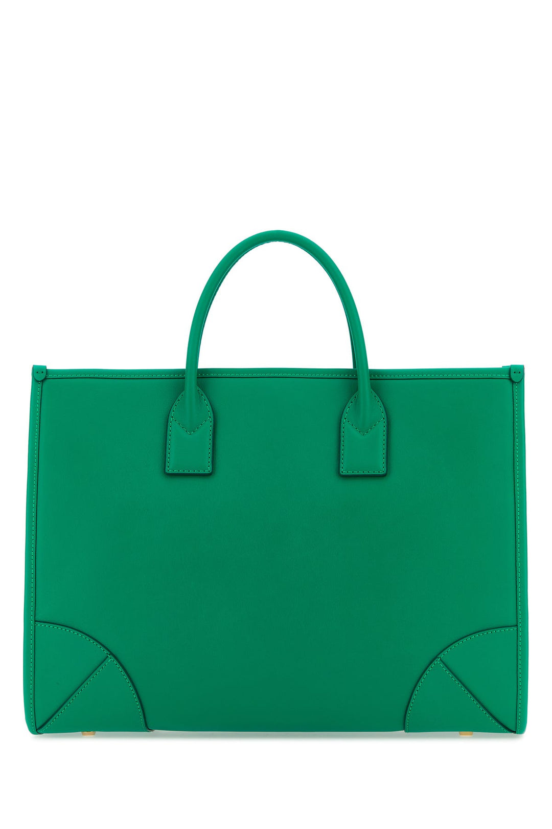 Green leather large MÃ¼nchen handbag