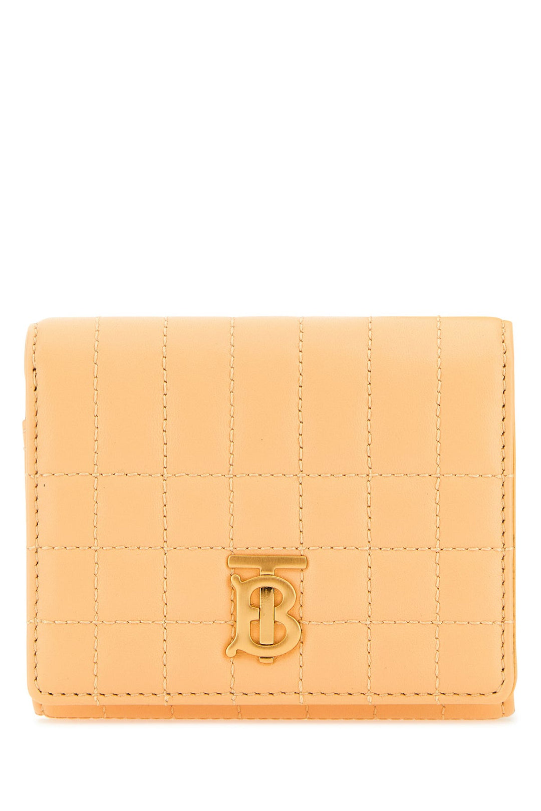 Peach leather small Lola wallet