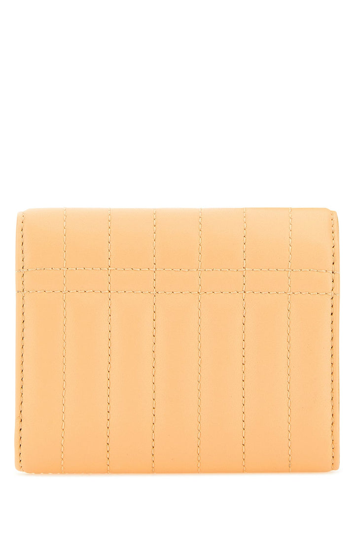 Peach leather small Lola wallet