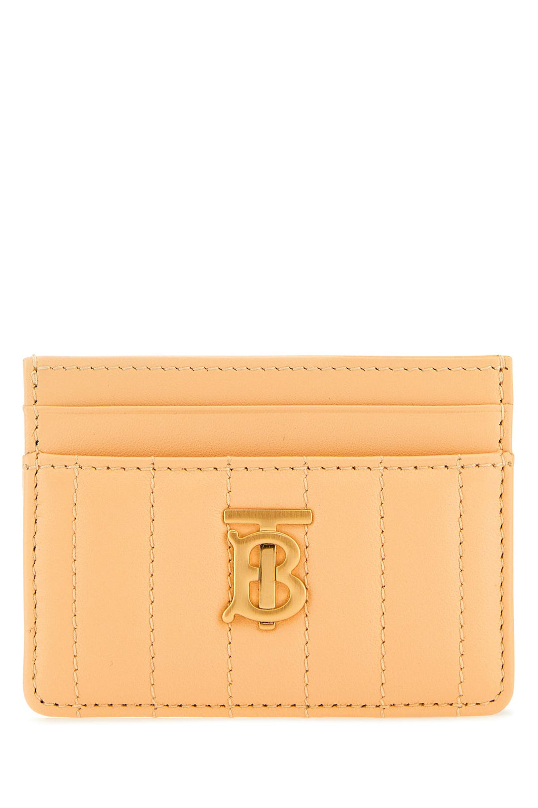 Peach leather Lola card holder