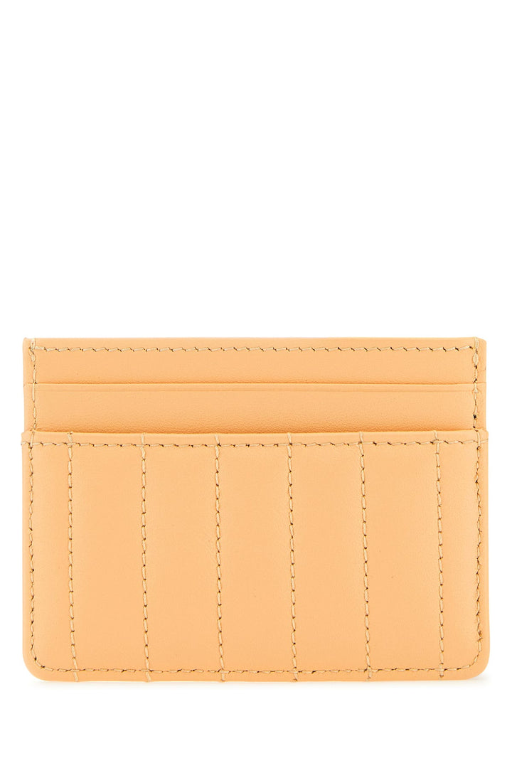 Peach leather Lola card holder