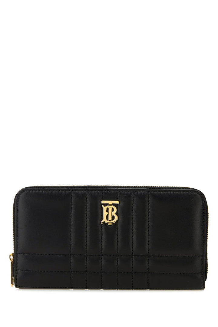 Black nappa leather Lola wallet