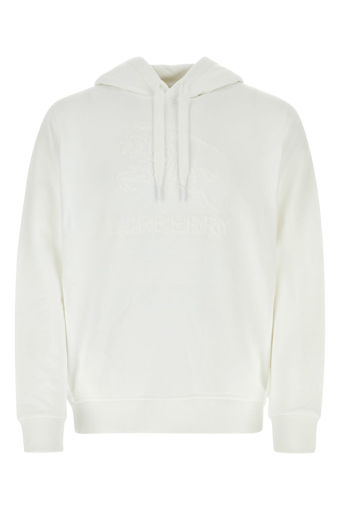 White cotton sweatshirt