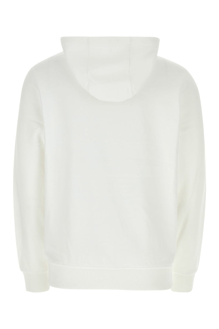 White cotton sweatshirt