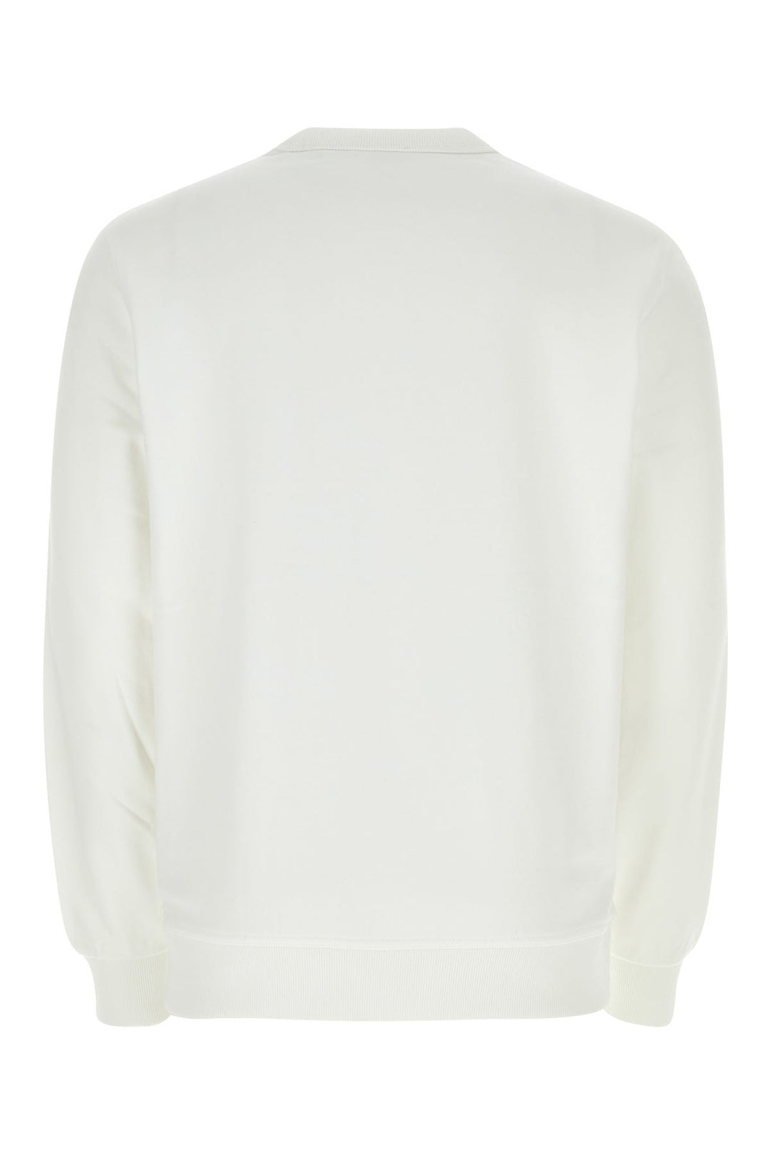 White cotton sweatshirt