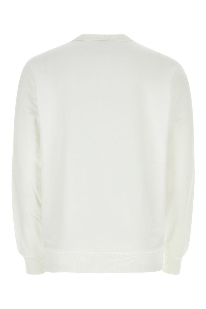 White cotton sweatshirt