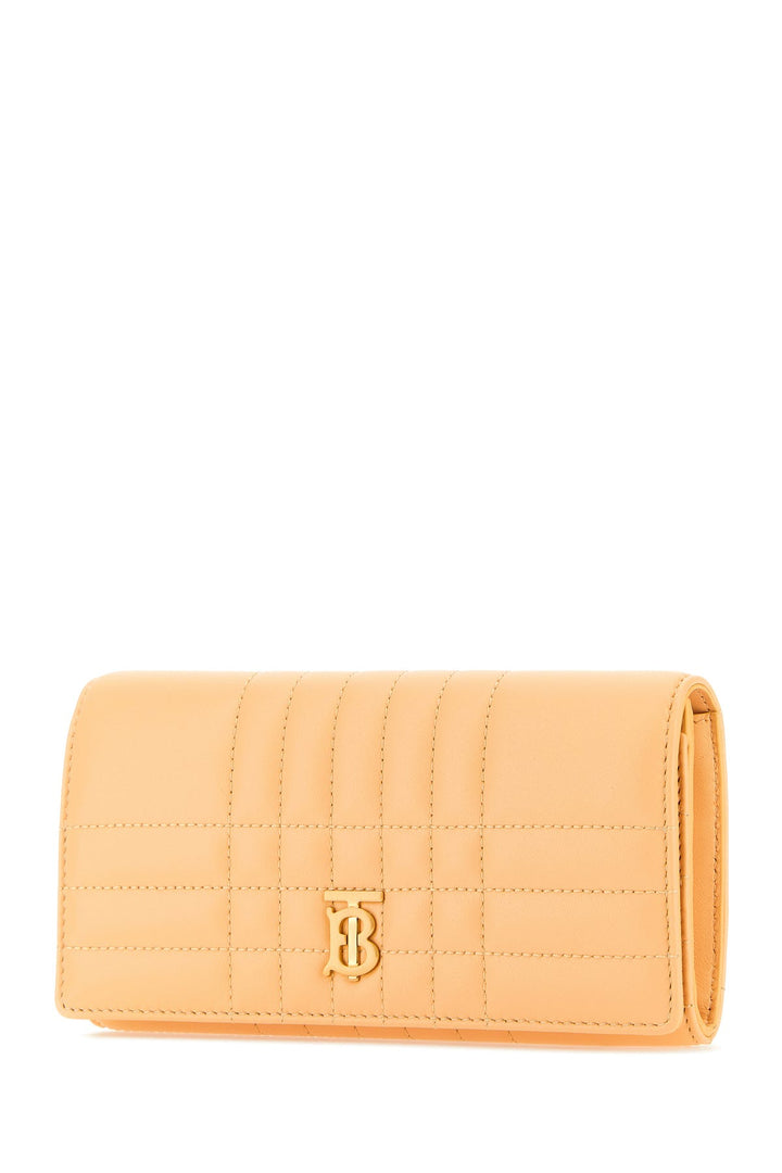 Peach leather Lola wallet