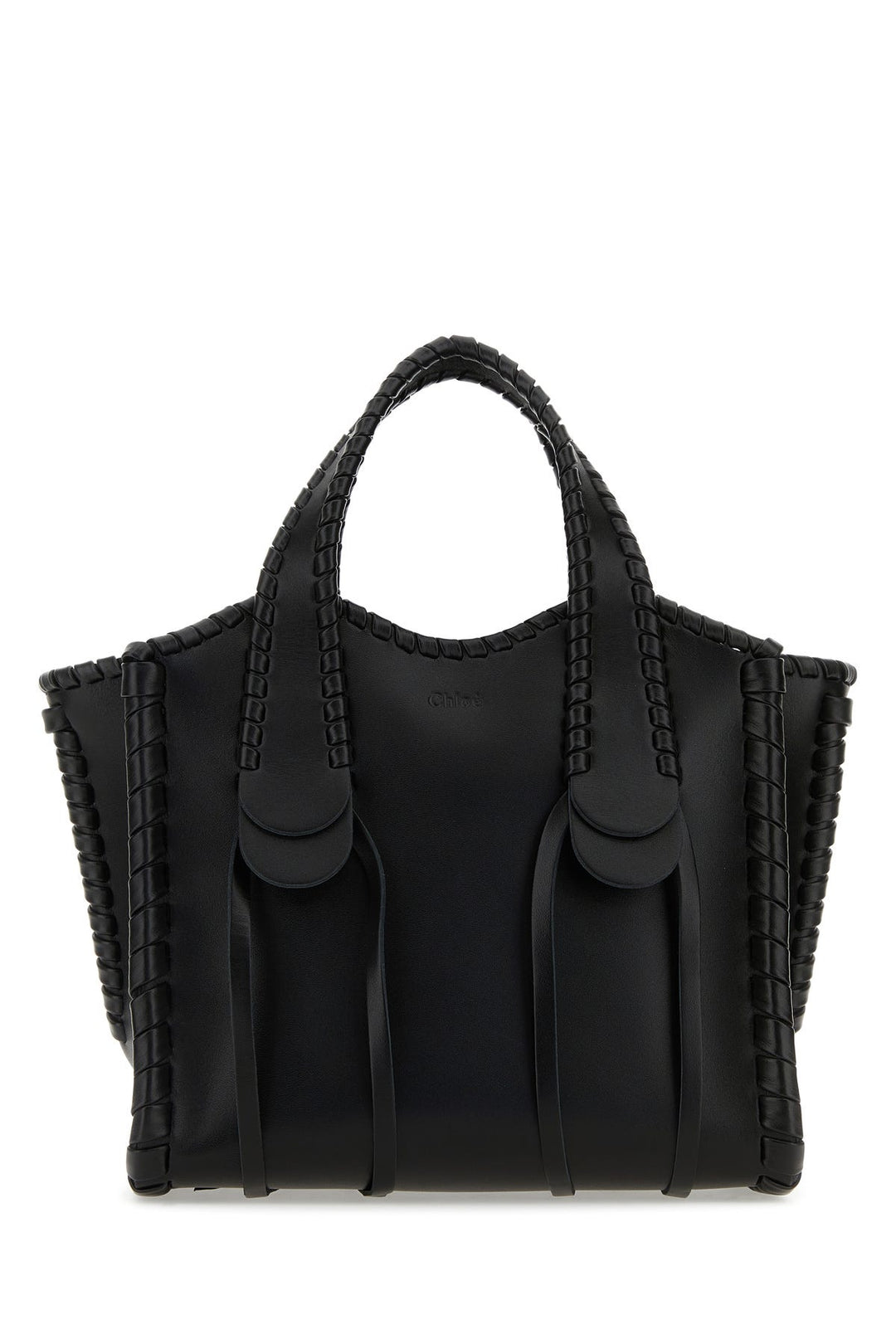 Black leather small Mony handbag