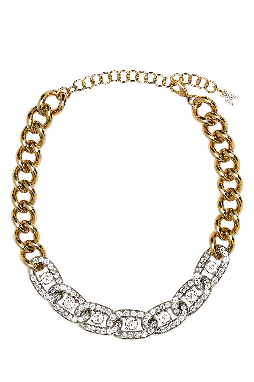 Two-tone metal Matthew choker