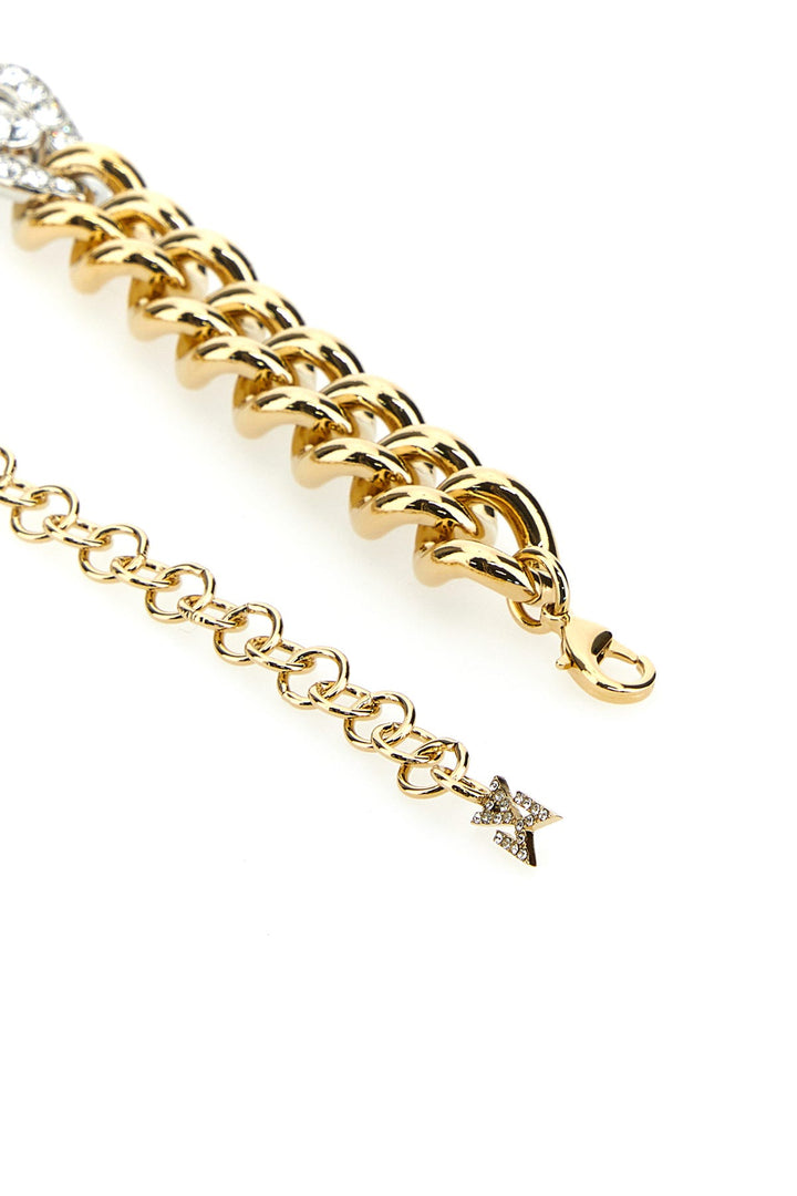 Two-tone metal Matthew choker