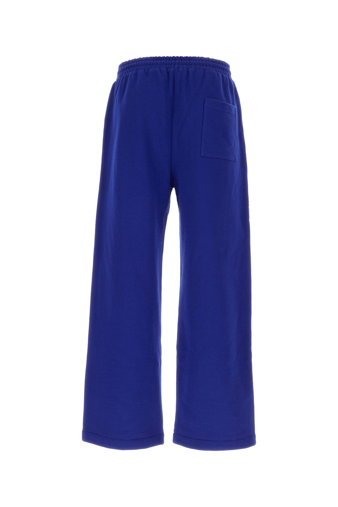 Blue cotton joggers