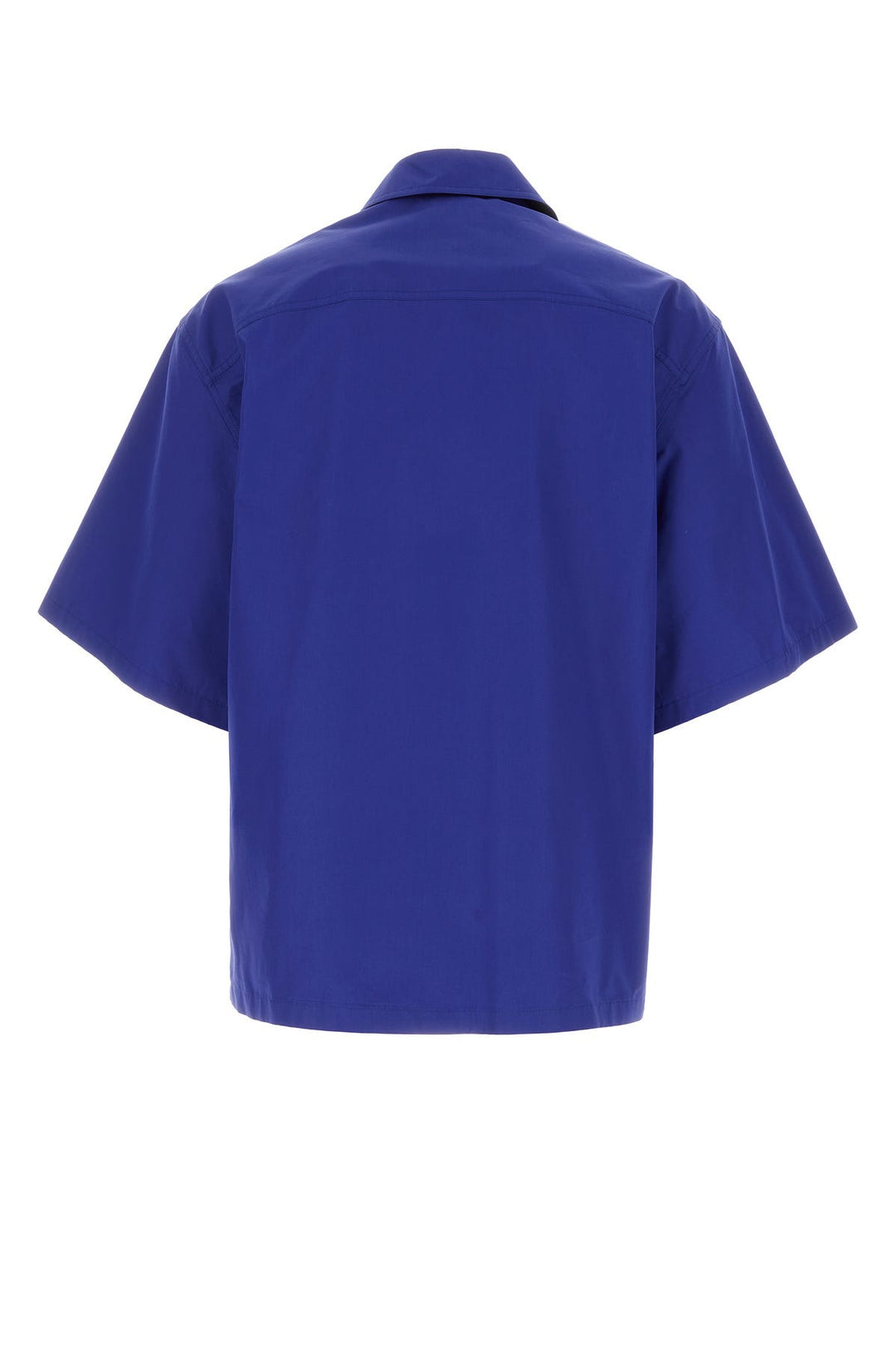 Blue cotton oversize shirt