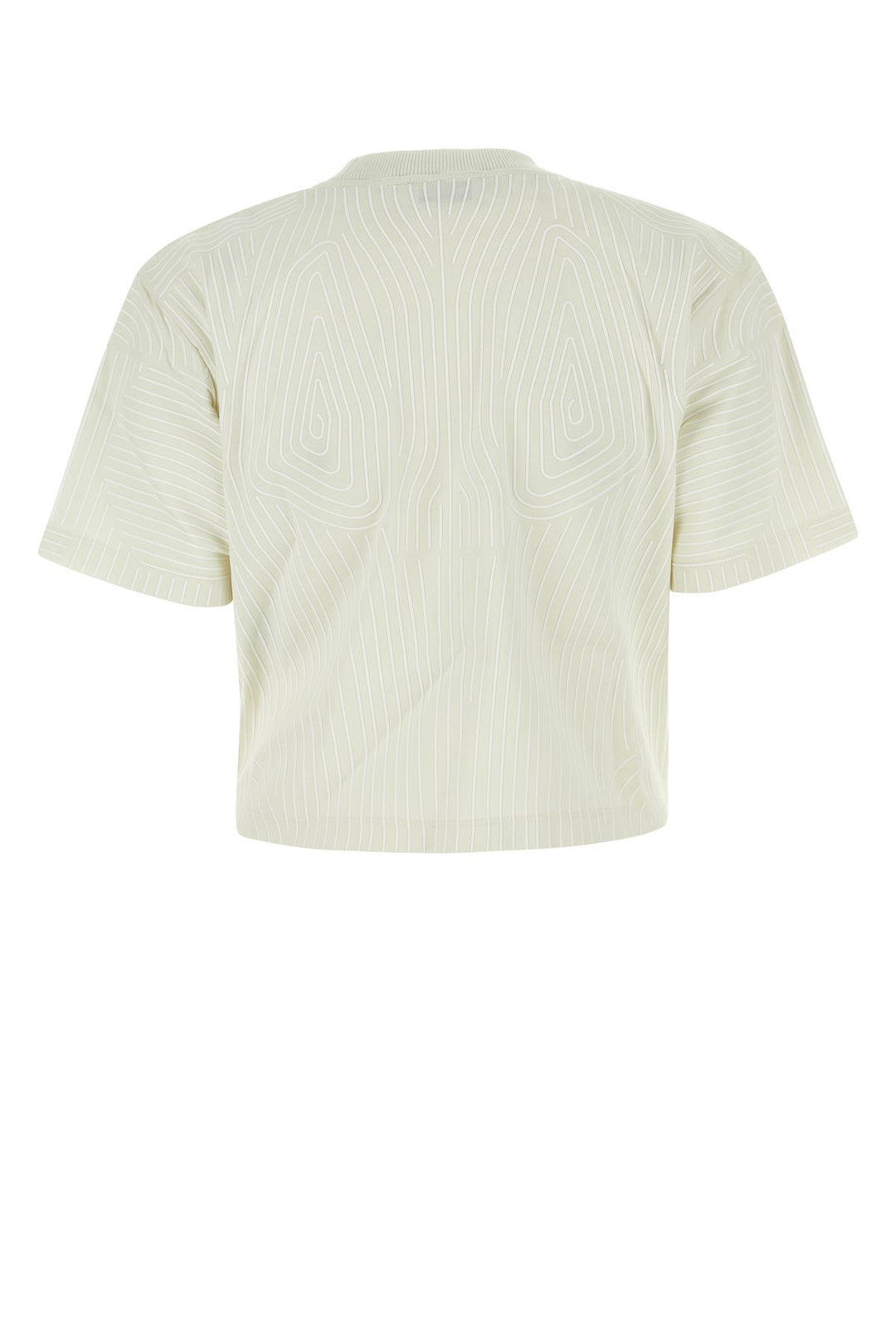 Ivory cotton oversize t-shirt