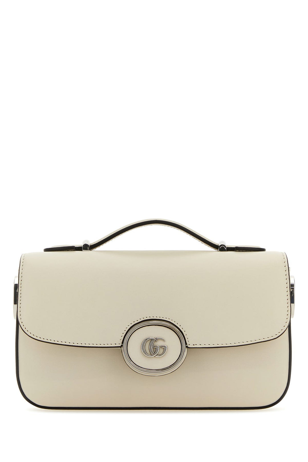 Ivory leather mini Petite GG handbag