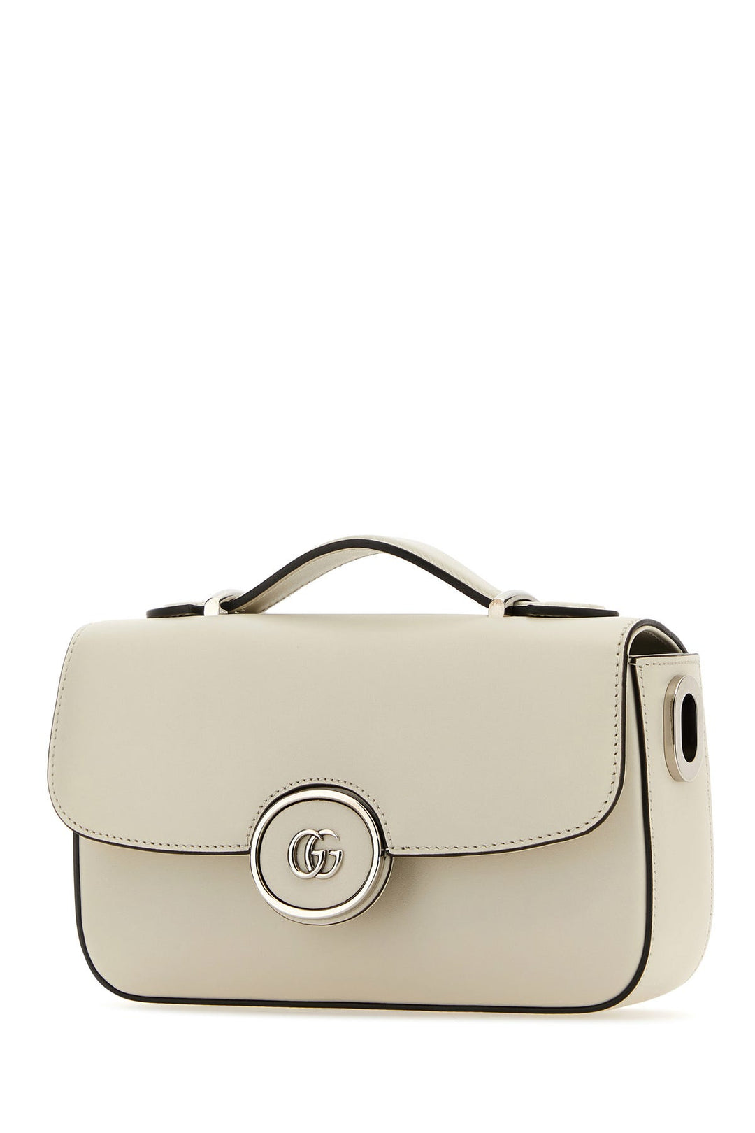 Ivory leather mini Petite GG handbag