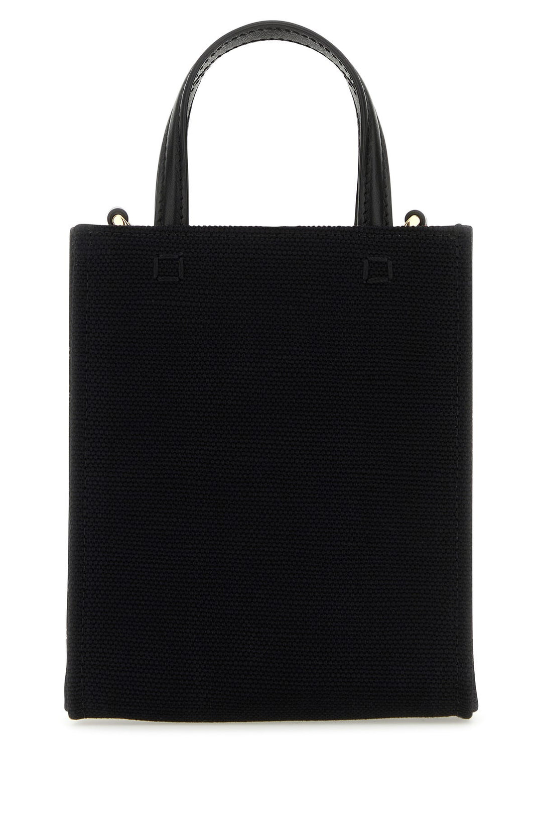 Black canvas mini G-Tote handbag