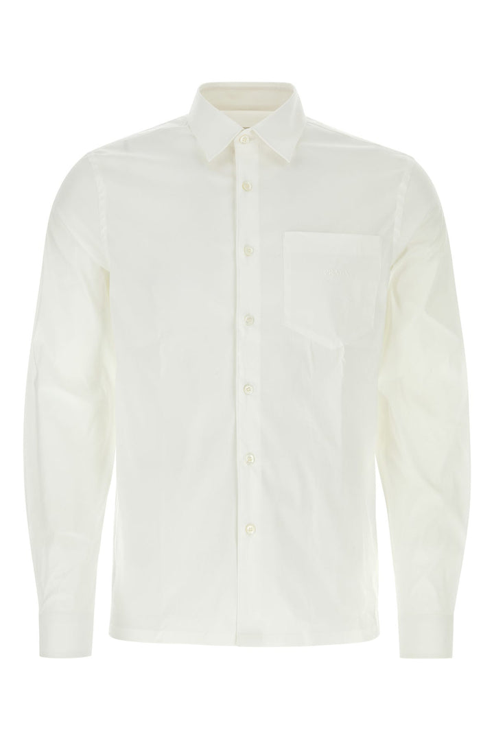 White poplin shirt