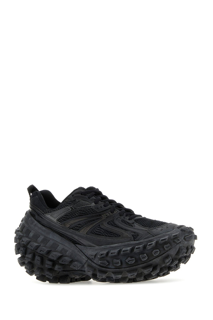 Black nylon and mesh Bouncer sneakers