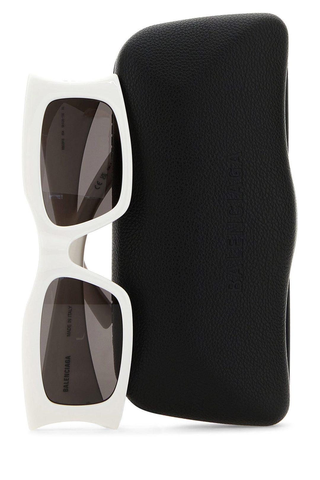 White acetate sunglasses