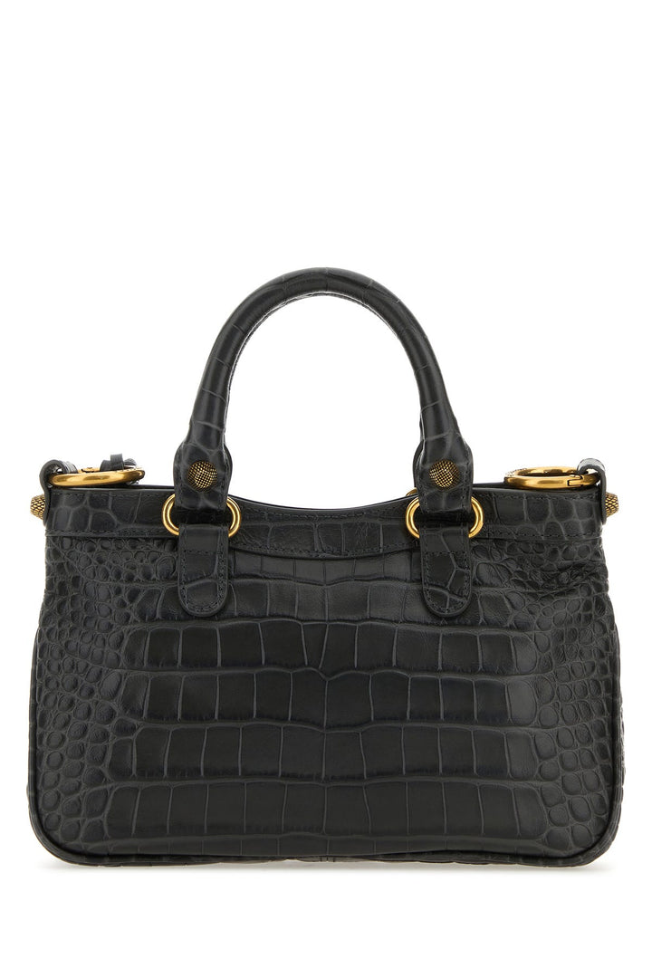 Charcoal leather Neo Cagole S handbag