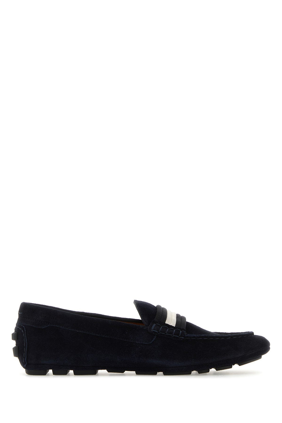 Midnight blue suede Kansan loafers