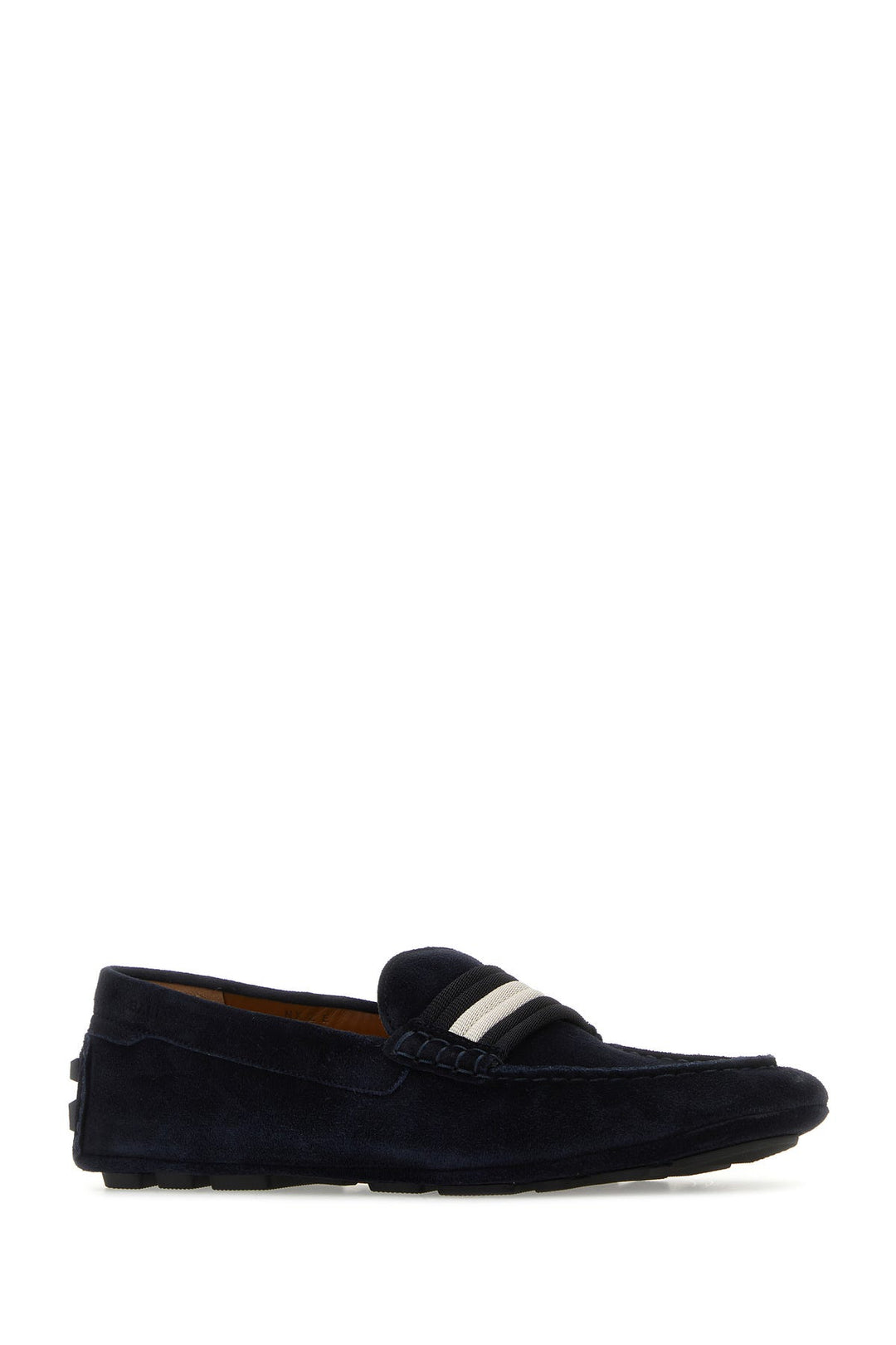 Midnight blue suede Kansan loafers