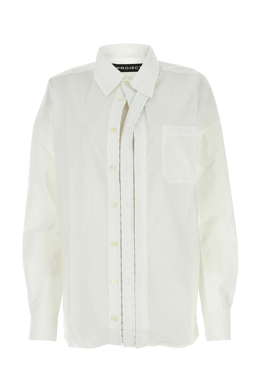 White poplin shirt