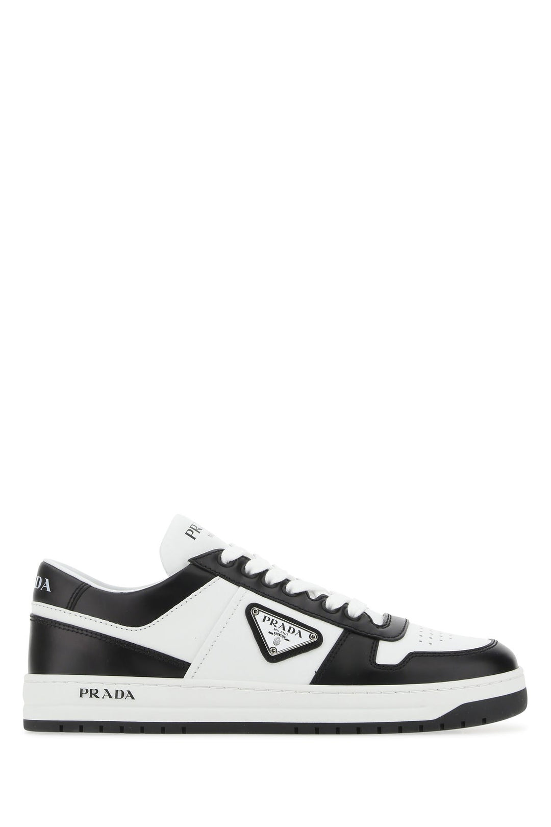 Two-tone leather Downtown sneakers