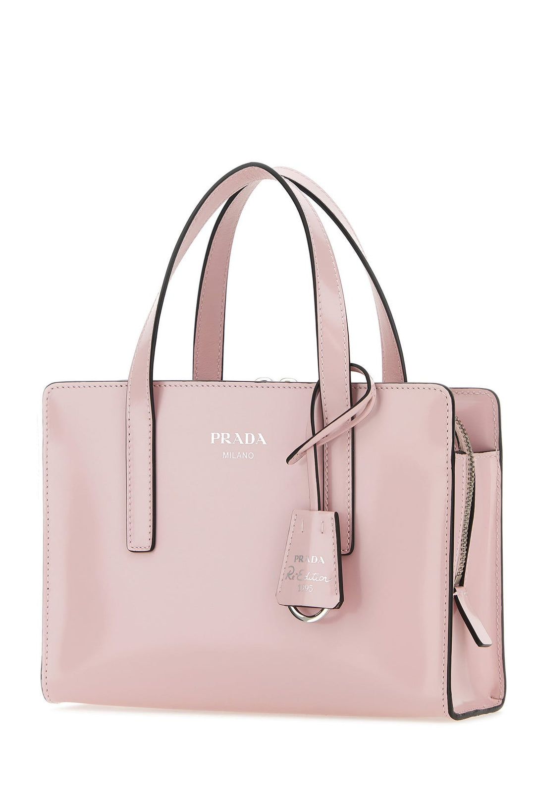 Pastel pink leather Re-Edition 1995 handbag