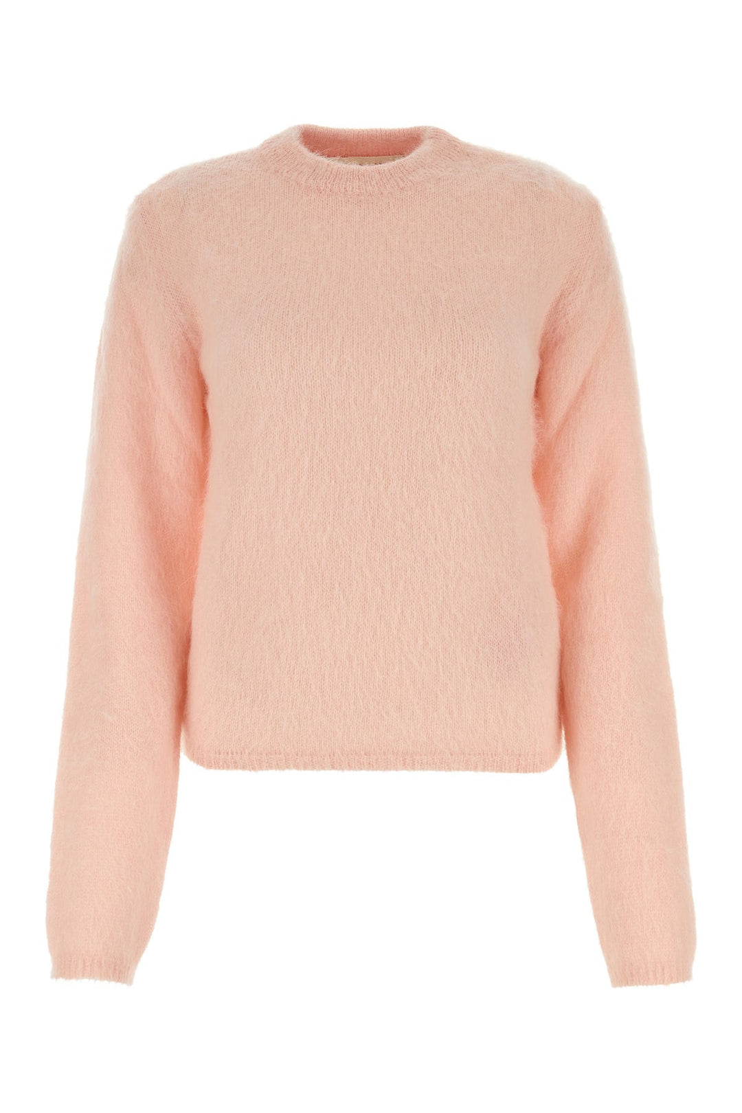 Pastel pink mohair blend sweater