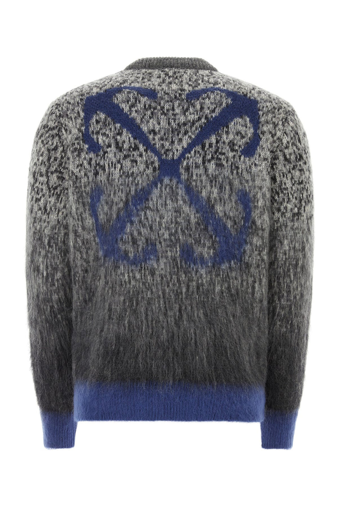 Embroidered mohair blend sweater