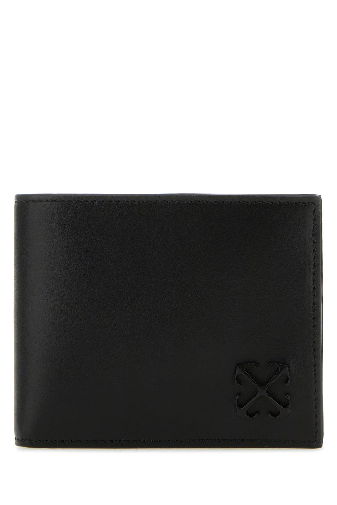 Black leather wallet