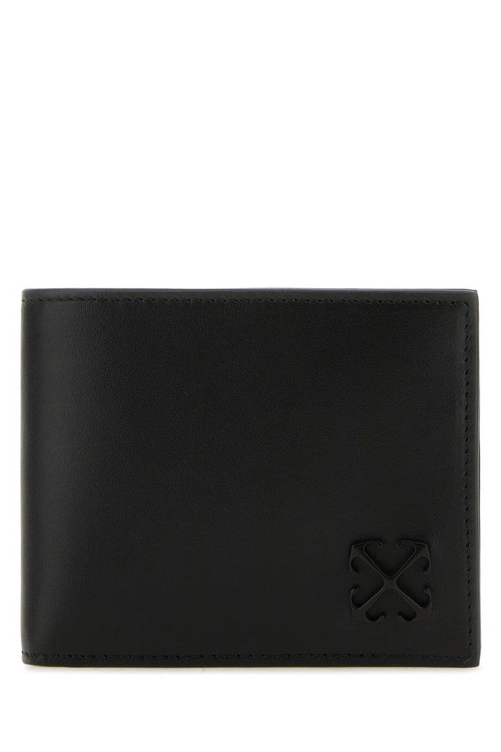 Black leather wallet