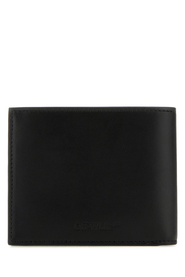 Black leather wallet