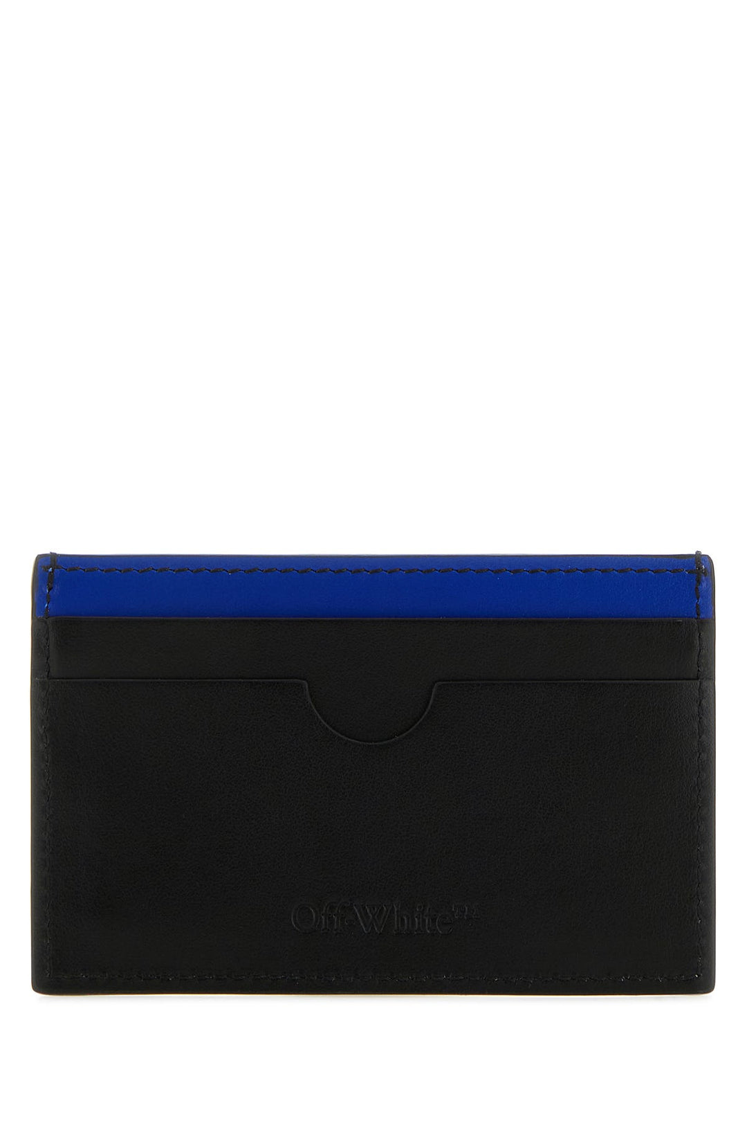 Black leather Jitney card holder