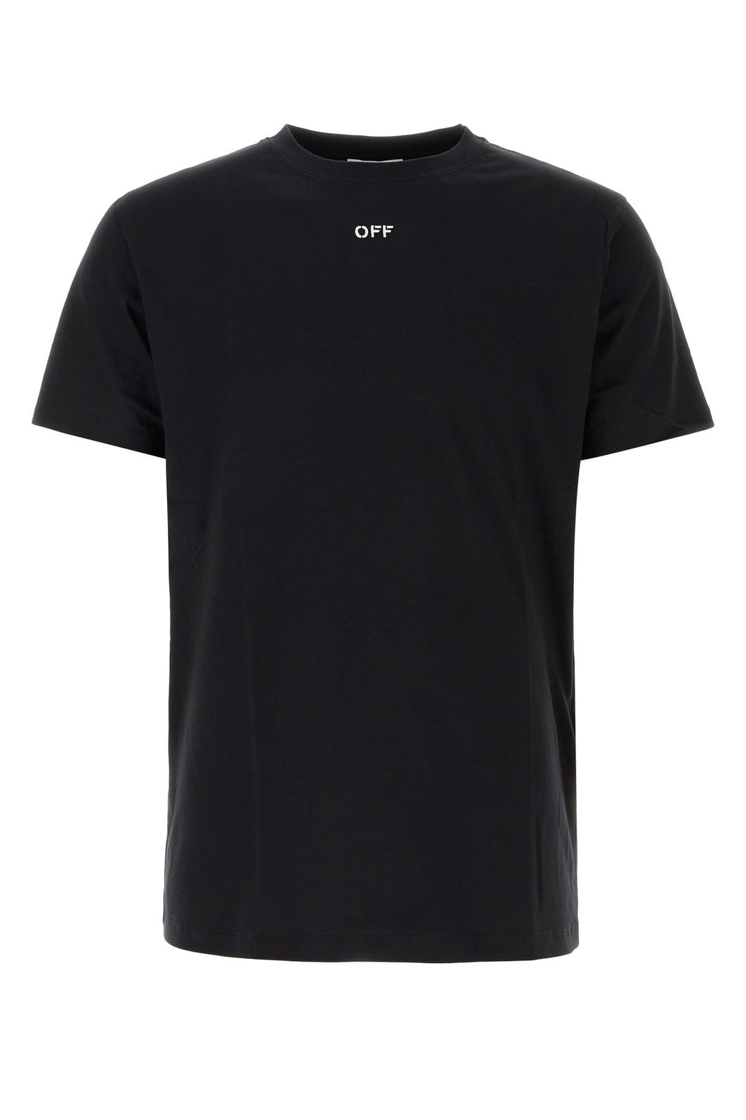 Black cotton t-shirt