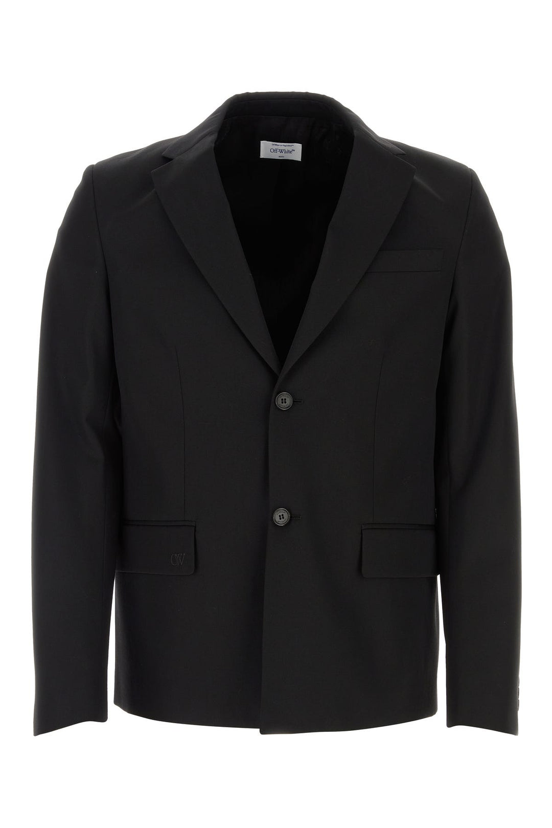 Black wool blazer