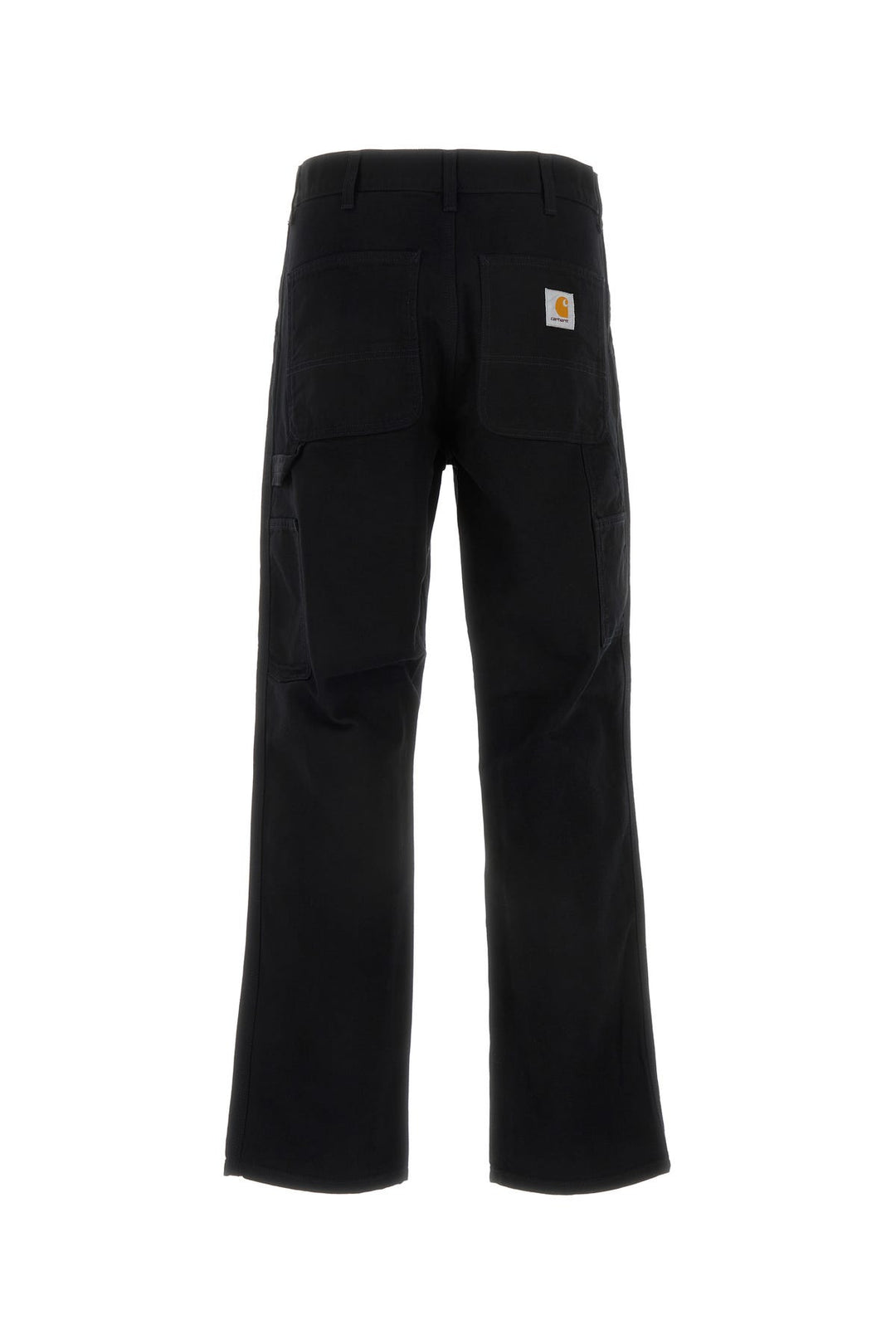 Black cotton Single Knee Pant