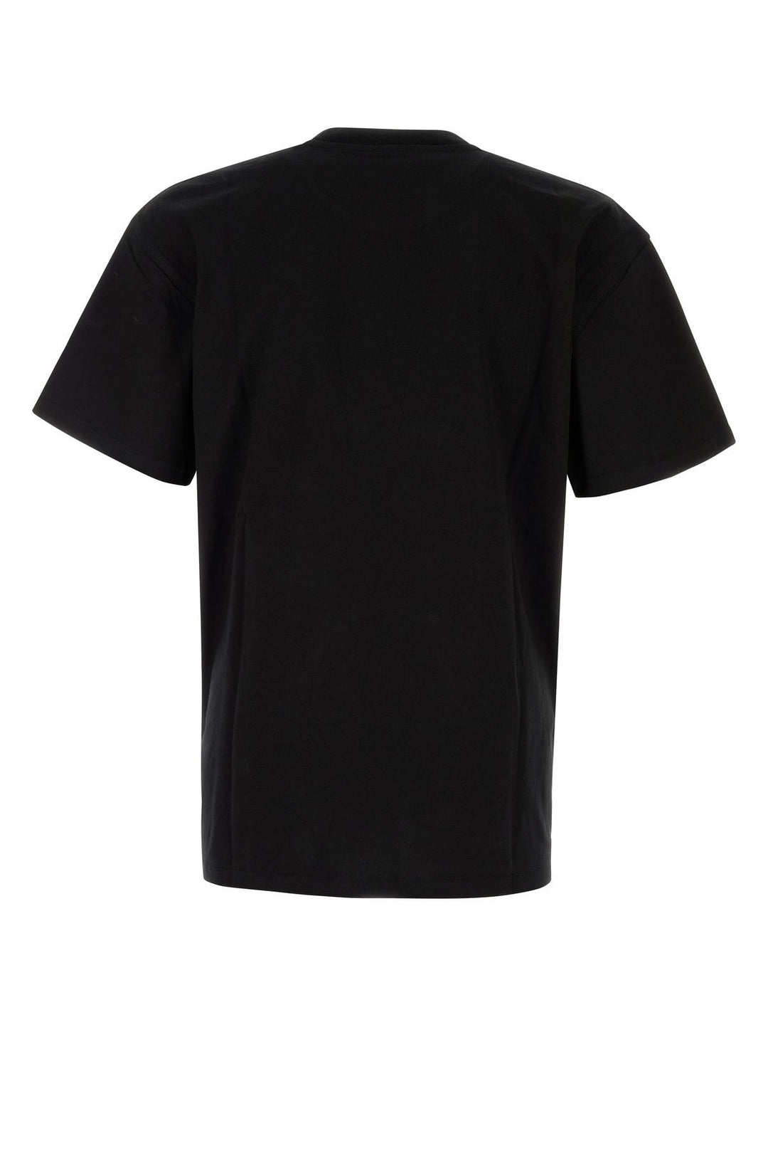 Black cotton S/S American Script t-shirt